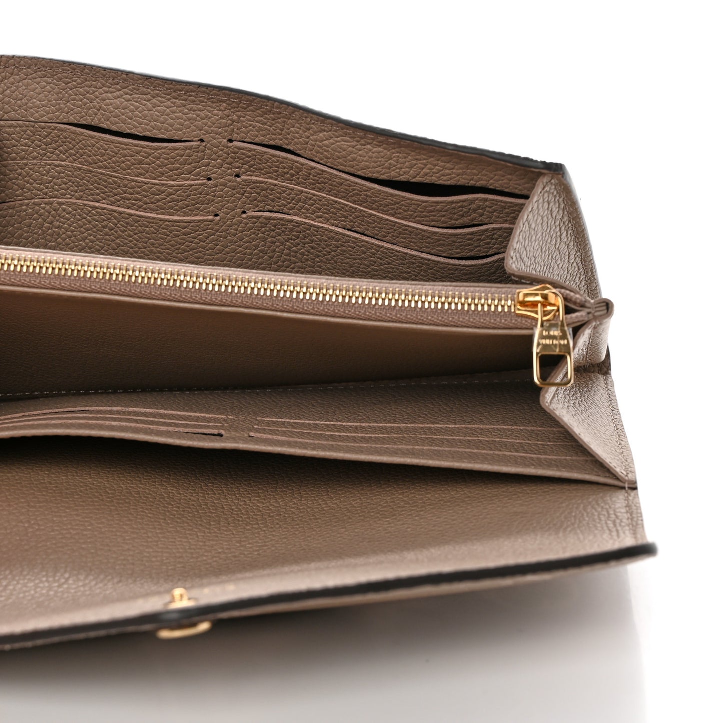 Empreinte Monogram Giant Sarah Wallet Tourterelle Creme