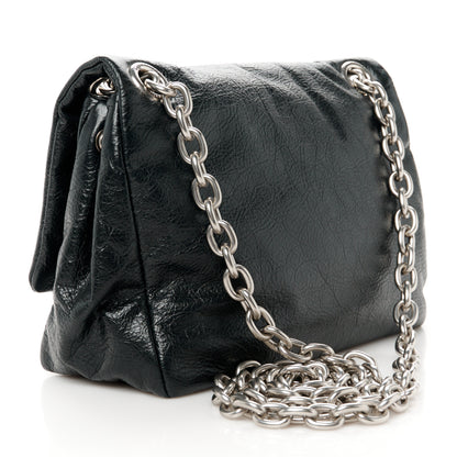 Balenciaga Arena Calfskin Mini Monaco Chain Shoulder Bag Black 3 of 10