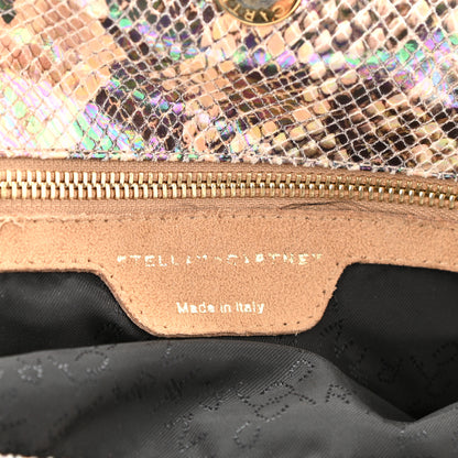 Stella McCartney Eco Python Oleographic Small Falabella Tote 6 of 9