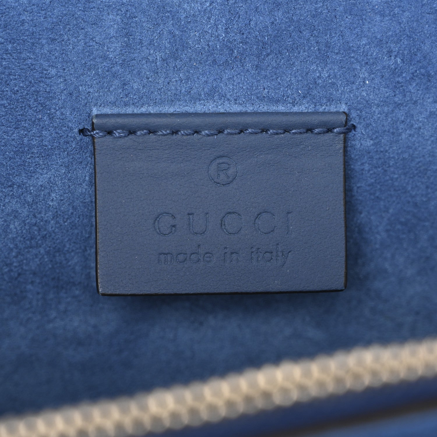 Gucci GG Supreme Monogram Blooms Small Dionysus Shoulder Bag Beige Navy Vintage Blue 6 of 14