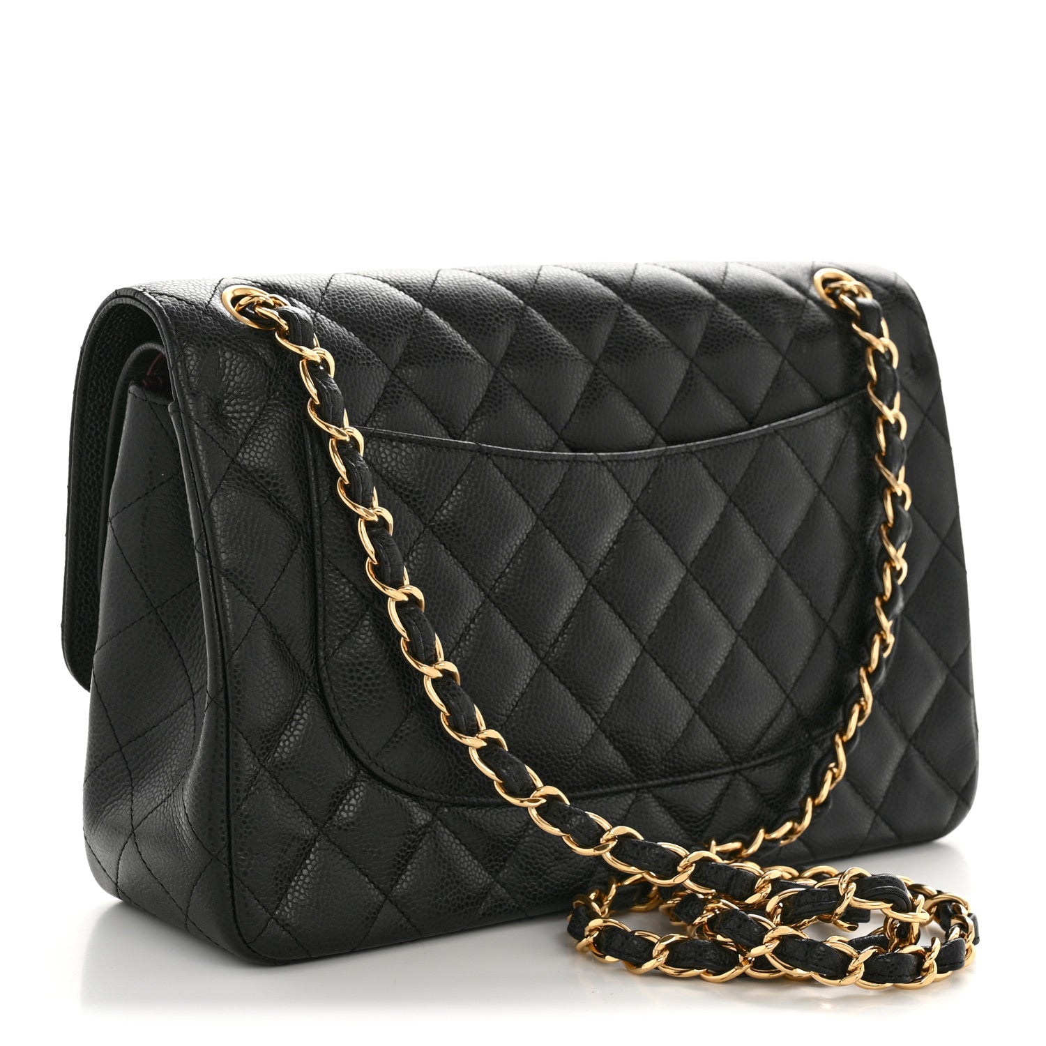 Chanel Caviar Quilted Jumbo Double Flap Black 4 of 15