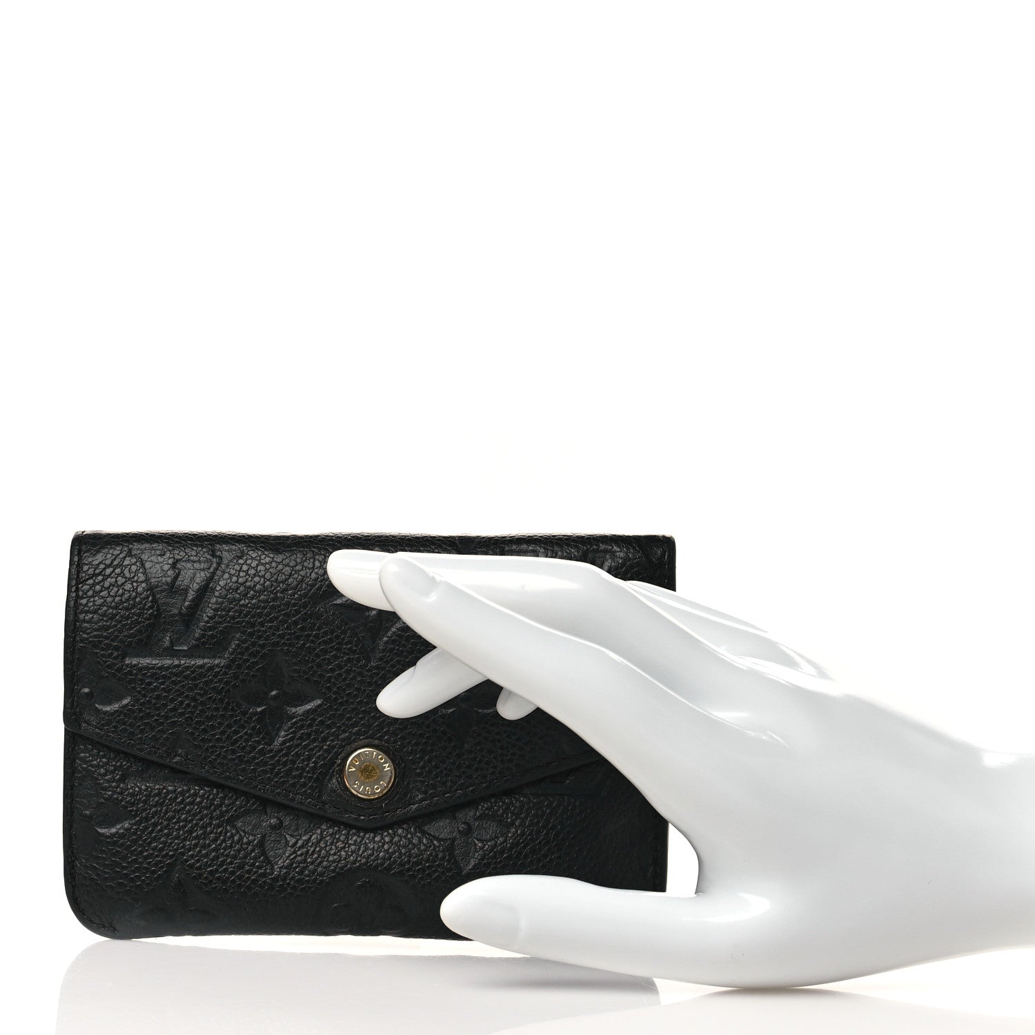 Louis Vuitton Empreinte Key Pouch Black 2 of 8