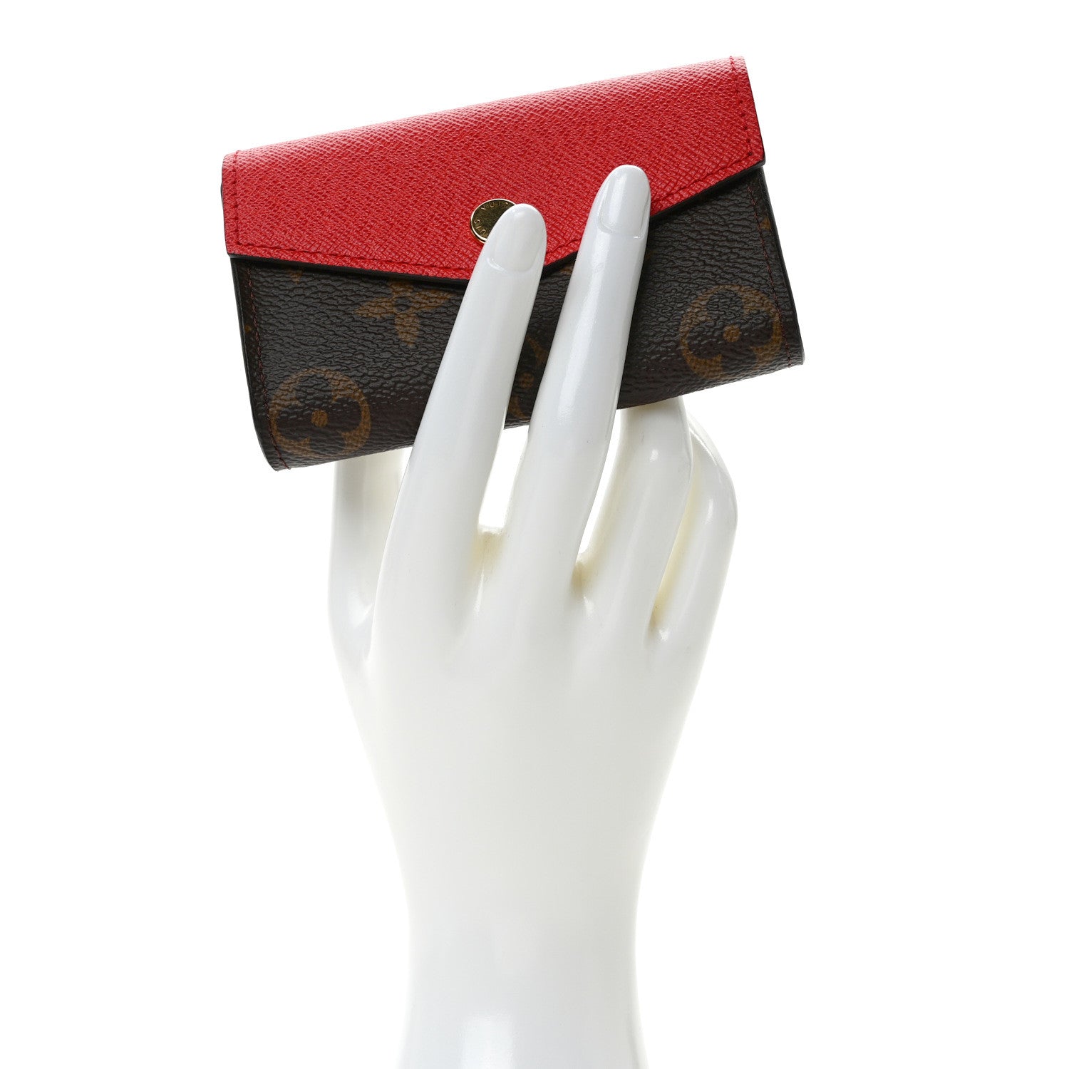 Louis Vuitton Monogram Sarah Multicartes Coquelicot 2 of 6
