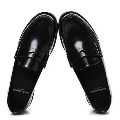 Saint Laurent Magnum Lux Calfskin Le Loafer 15 Moccasins 36 Black 2 of 11
