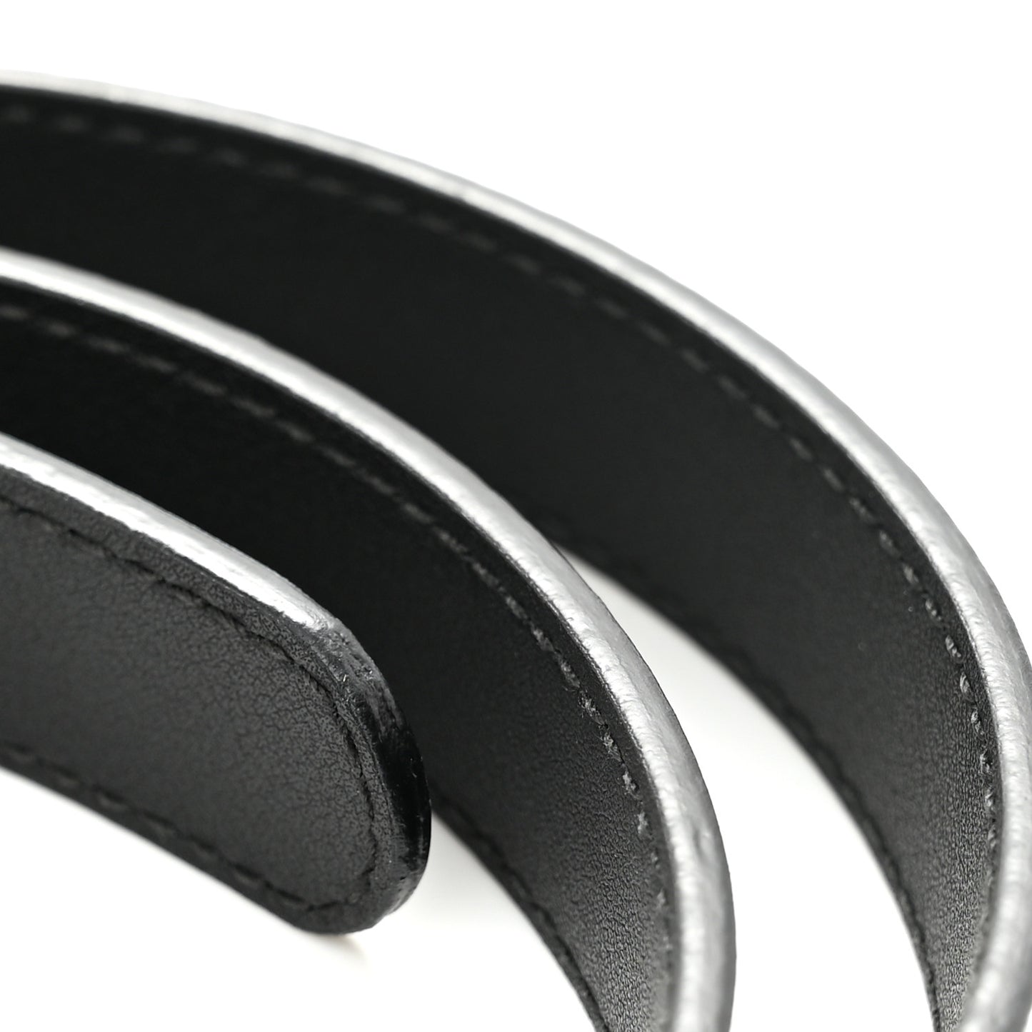 Calfskin Double G 20mm Belt 90 36 Black