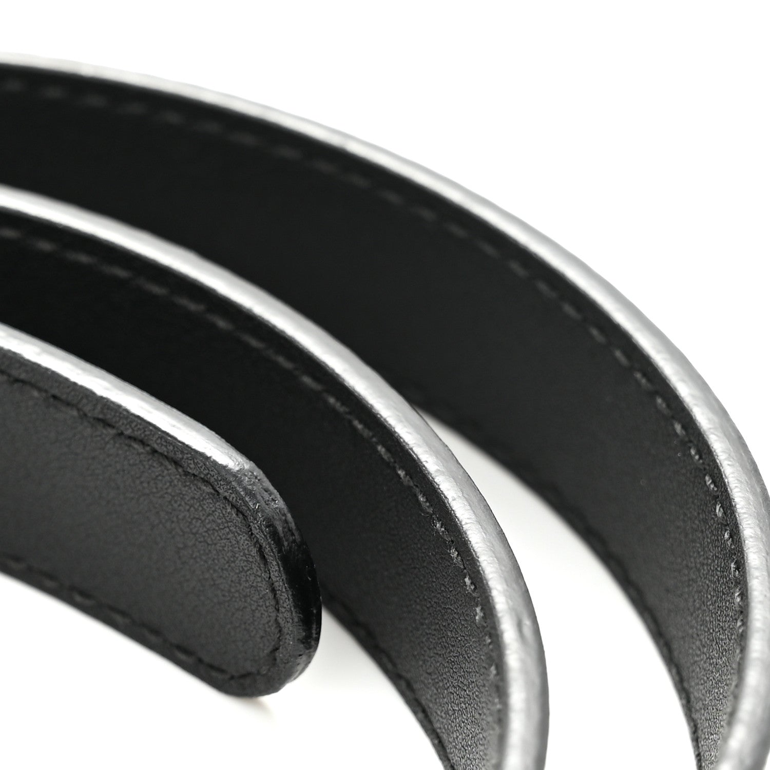 Gucci Calfskin Double G 20mm Belt 90 36 Black 7 of 7