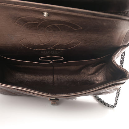 Chanel Metallic Aged Calfskin Quilted 2.55 Reissue 226 Flap Bronze 5 of 13