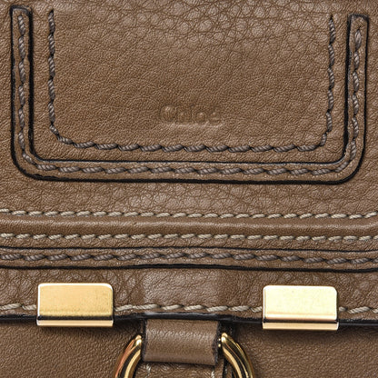 Chloe Grained Calfskin Marcie Square Wallet Nut 6 of 9