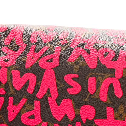 Louis Vuitton Monogram Graffiti Speedy 30 Fuchsia 13 of 15