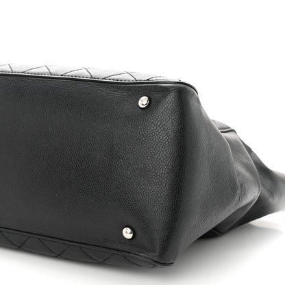 Chanel Caviar Quilted Large CC Box Shopping Tote Black 10 of 18