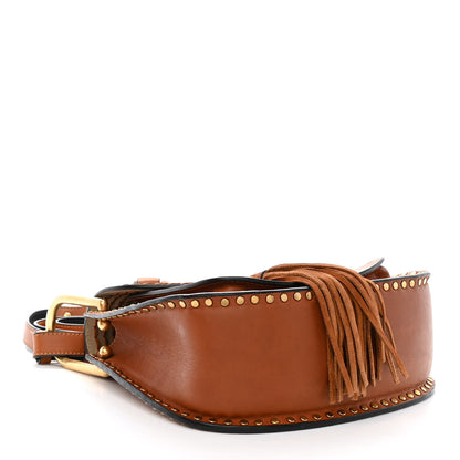 Chloe Calfskin Braided Small Hudson Shoulder Bag Caramel 4 of 10