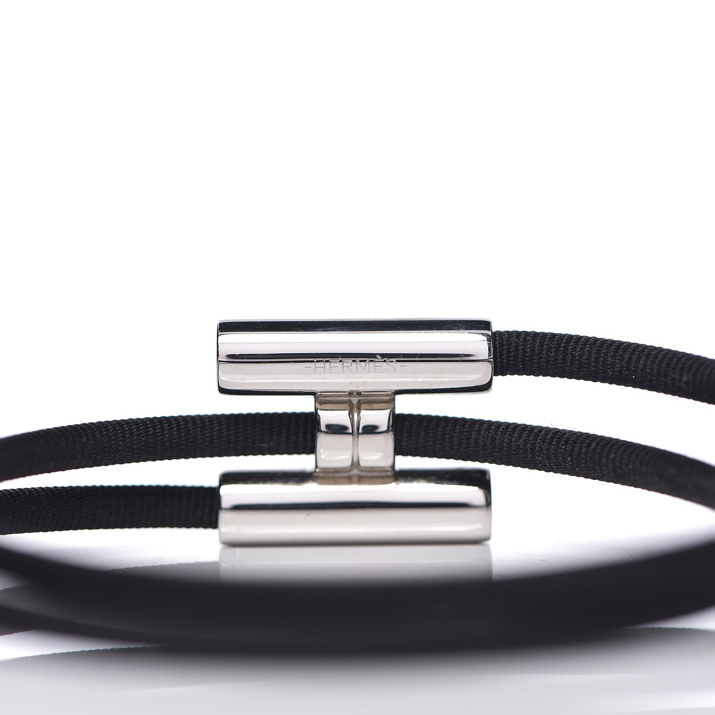 Double Wrap Cord Tournis Bracelet Black