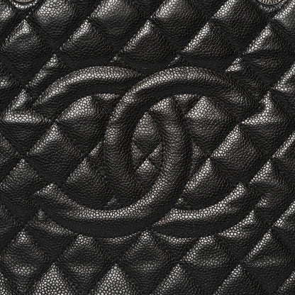 Chanel Caviar Quilted Grand Shopping Tote GST Black 9 of 11