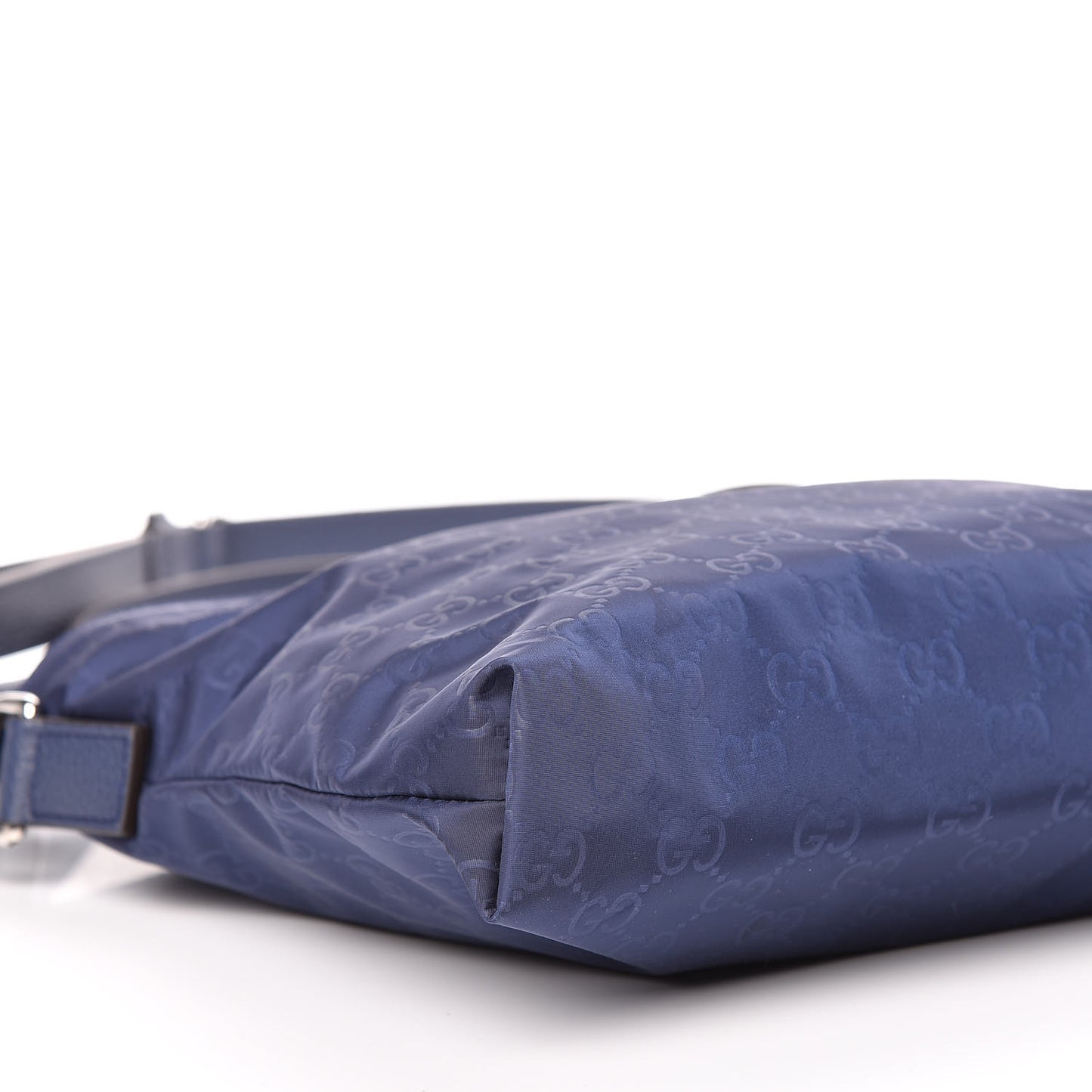 Nylon Monogram Dollar Calfskin Flat Messenger Bag Tide