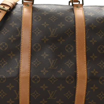 Louis Vuitton Monogram Keepall Bandouliere 55 6 of 8