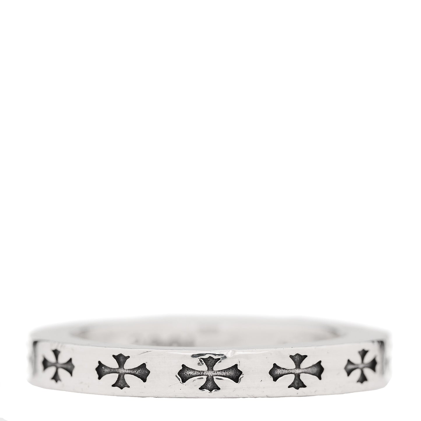 Sterling Silver CH LA Fck You Spacer Ring 57 8