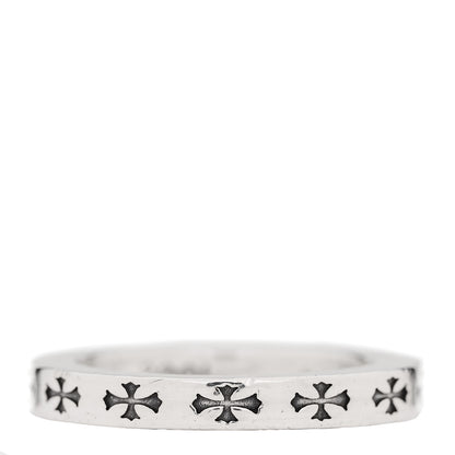 Chrome Hearts Sterling Silver CH LA Fck You Spacer Ring 57 8 3 of 5
