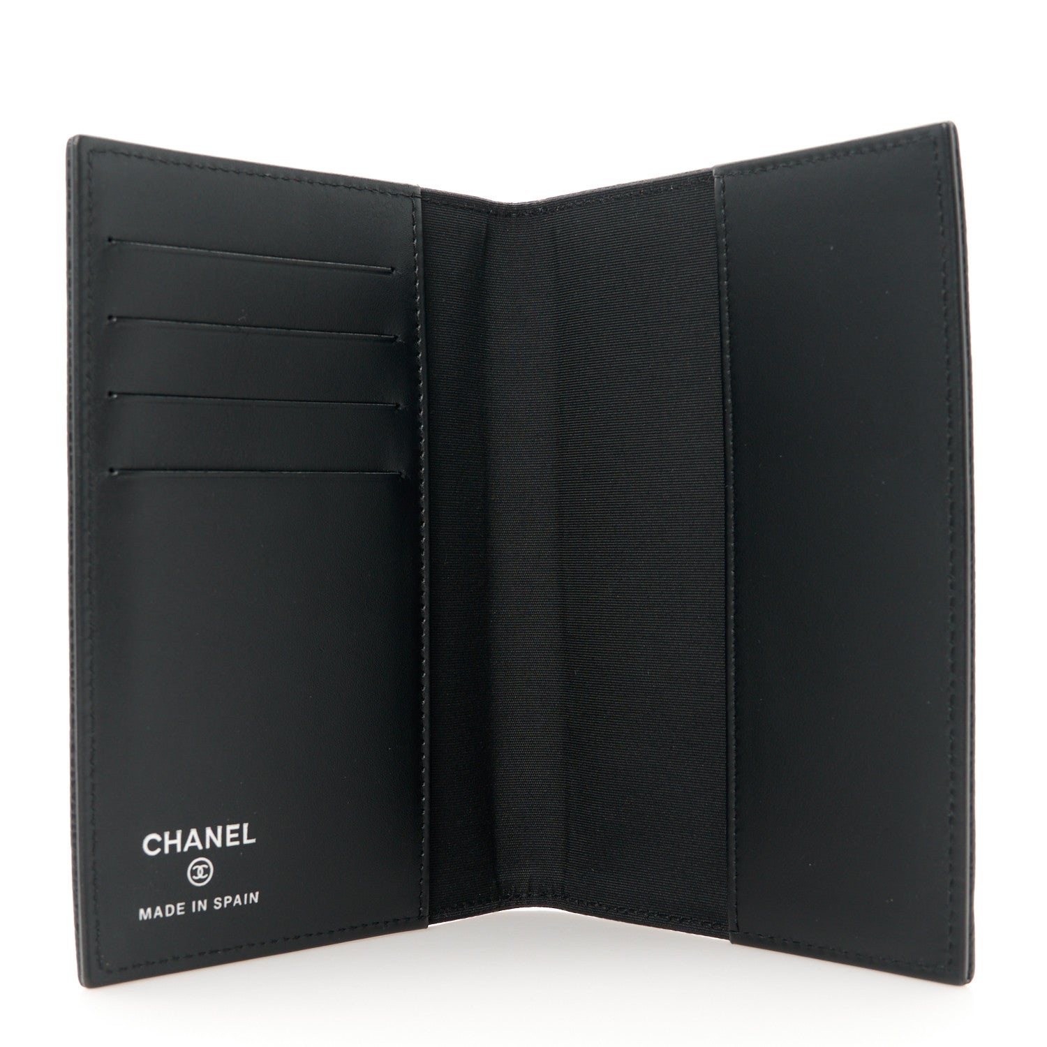 Chanel Caviar Timeless Passport Holder Black 5 of 9