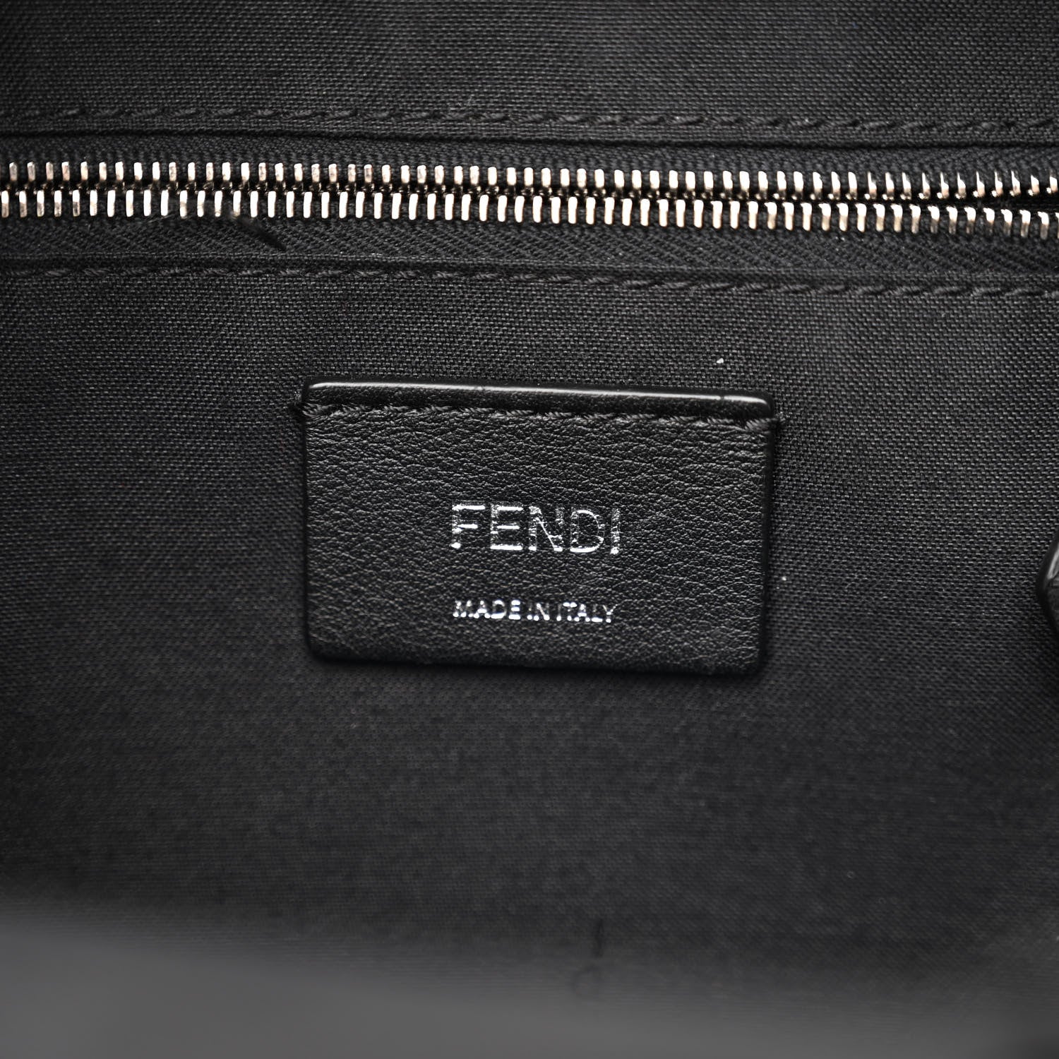 Fendi Vitello Dolce Studded Mini Backpack Black Multicolor 6 of 13