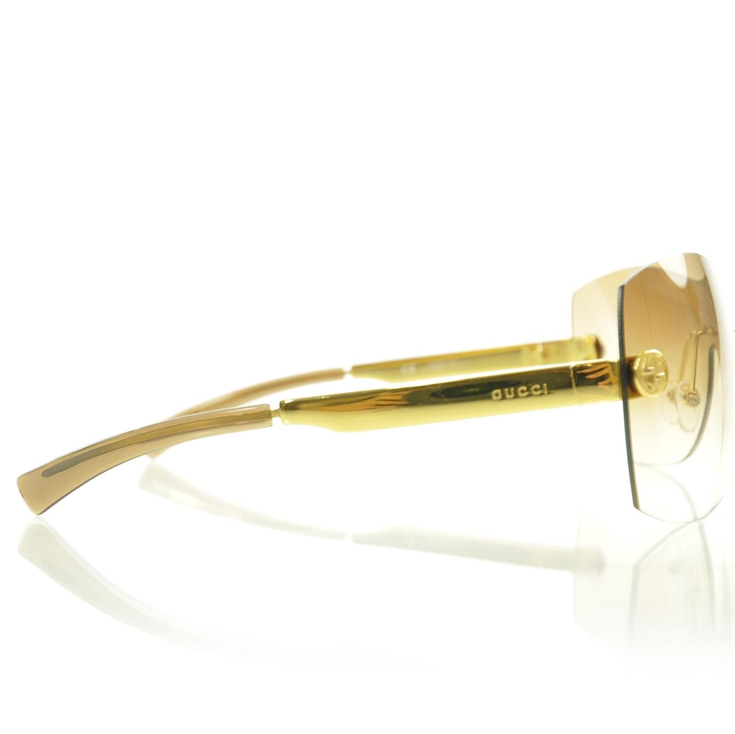 Rimless Sunglasses Peach