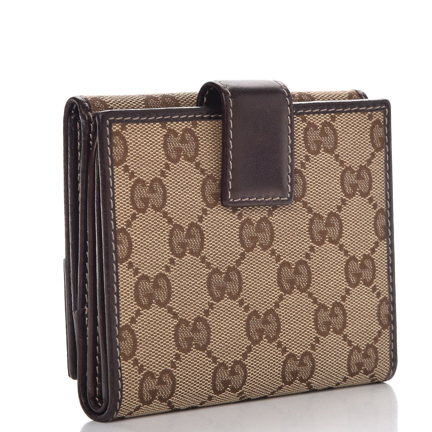 Monogram New Britt French Wallet Dark Brown