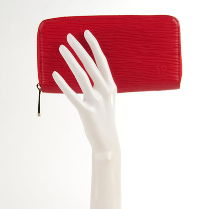 Louis Vuitton Epi Zippy Wallet Rouge 2 of 7