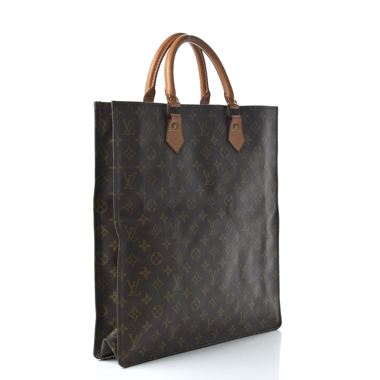 Louis Vuitton Monogram Sac Plat 3 of 9