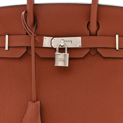 Hermes Togo Birkin 30 Cuivre 8 of 10
