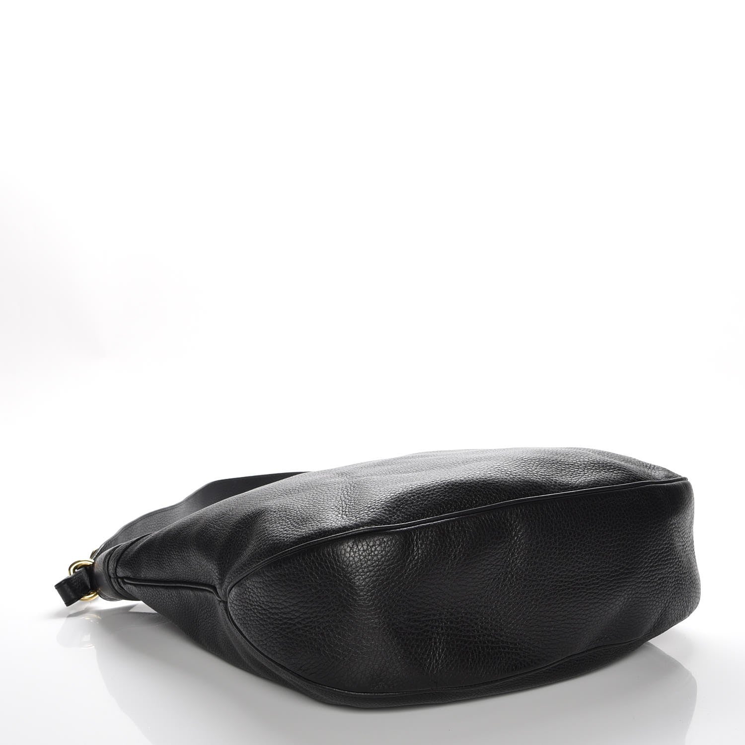 Gucci Calfskin Large Ride Shoulder Bag Black 4 of 7