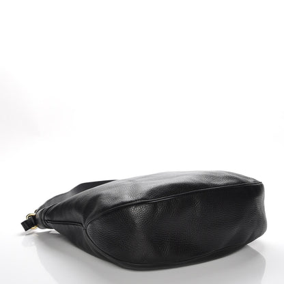 Gucci Calfskin Large Ride Shoulder Bag Black 4 of 7