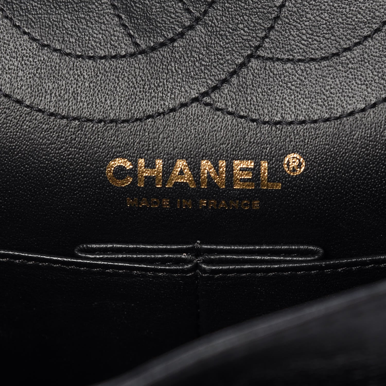 Chanel Calfskin Quilted Spoon Charms Brasserie 2.55 Reissue 225 Flap Black 8 of 11