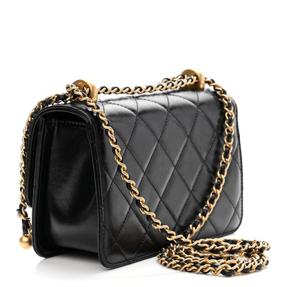 Chanel Calfskin Quilted Mini Perfect Fit Flap Black 3 of 12