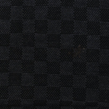 Louis Vuitton Wool Bonnet Petit Damier Graphite Scarf Black 4 of 4