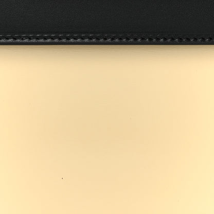 Saint Laurent SAINT LAURENT Smooth Calfskin Manhattan Shoulder Bag Black Beige 8 of 12