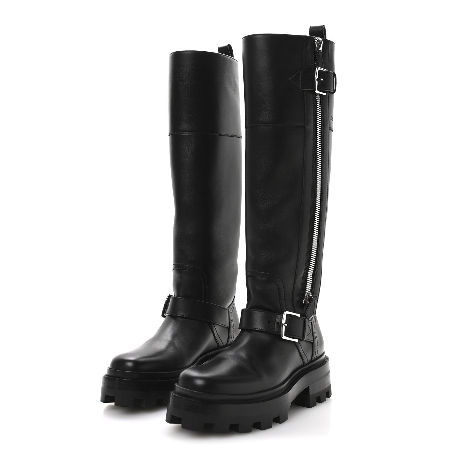 Hermes Calfskin Jaime Boots 35 Black 4 of 9