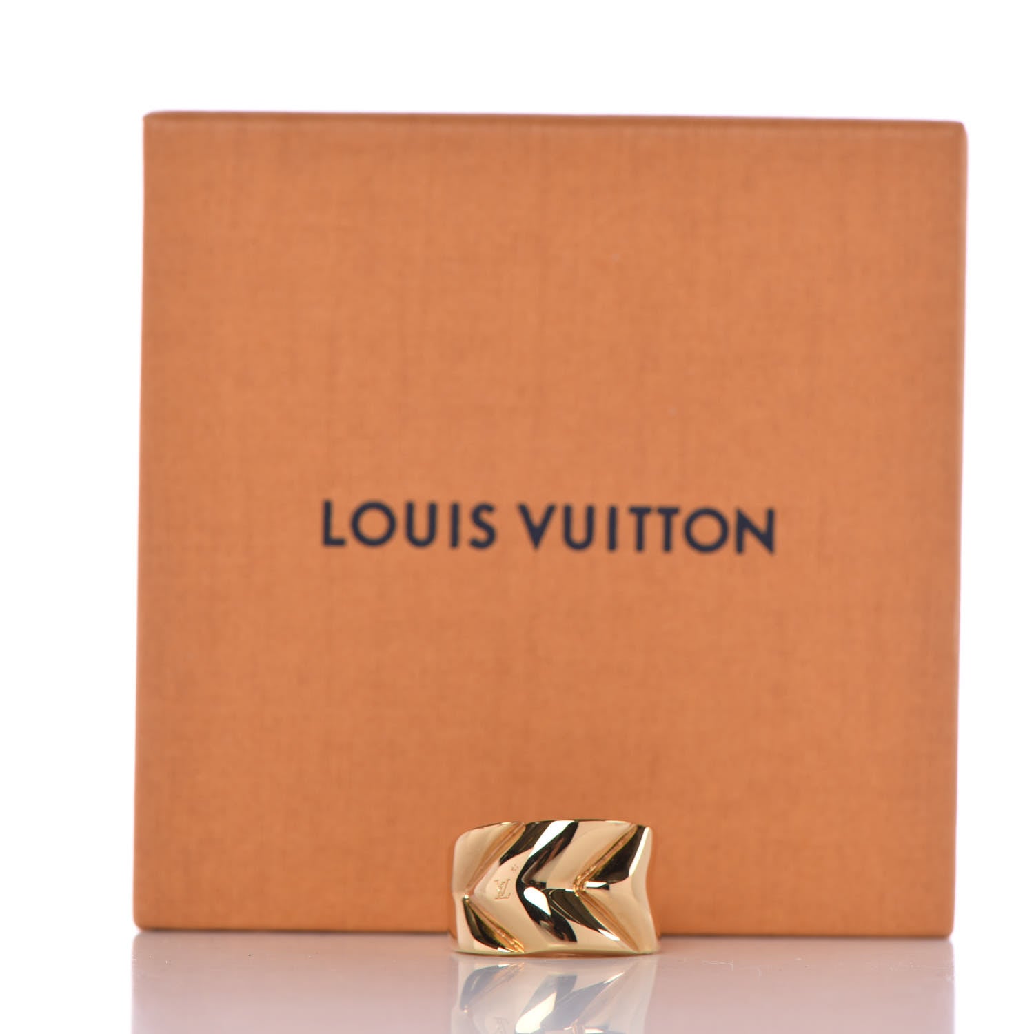 Louis Vuitton LV Ring M Gold 7 of 7