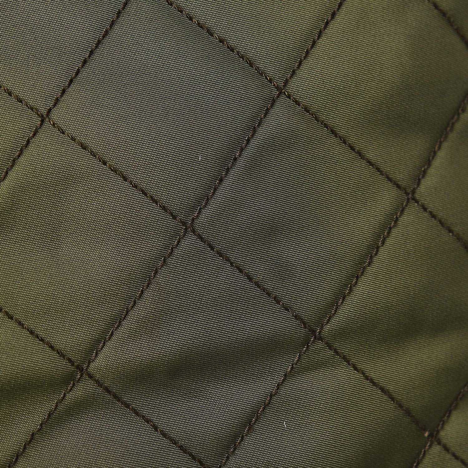 Prada Tessuto Nylon Impunturato Quilted Hobo Green 10 of 11