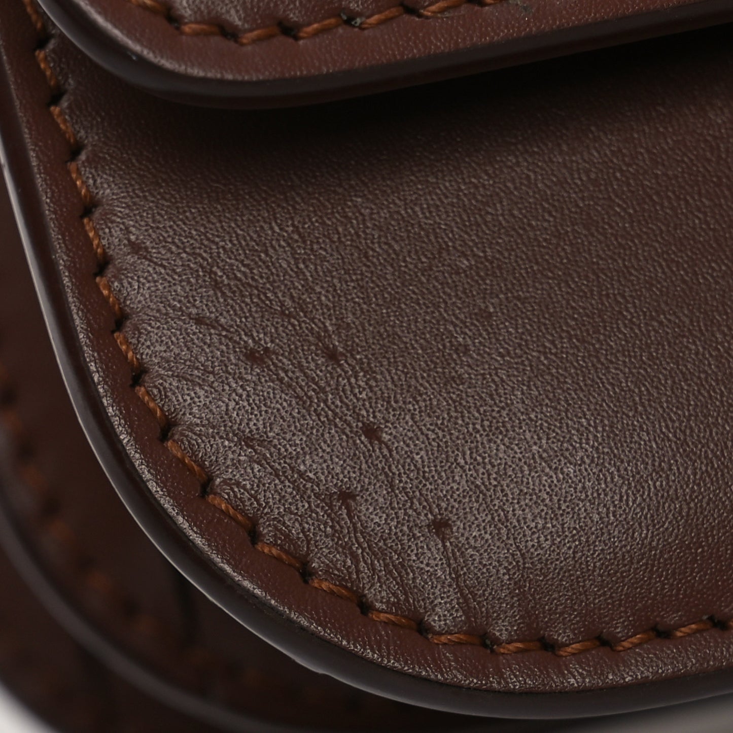 Calfskin Small TB Bag Malt Brown