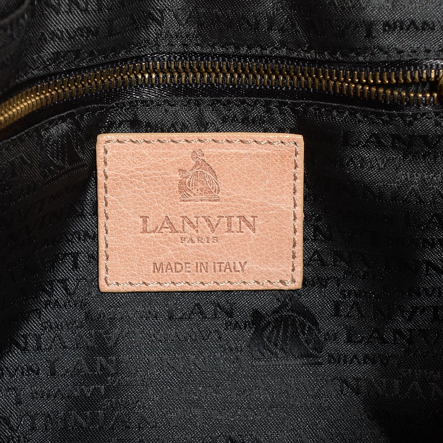 Calfskin Large Happy Shoulder Bag