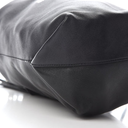 Saint Laurent Lambskin Small Teddy Bucket Bag Black 9 of 11