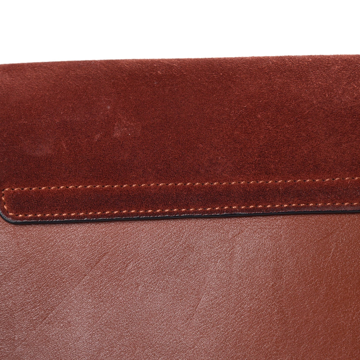 Chloe Suede Calfskin Small Faye Shoulder Bag Saffron Red 11 of 17