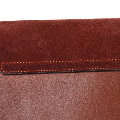 Chloe Suede Calfskin Small Faye Shoulder Bag Saffron Red 11 of 17