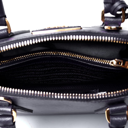 Prada Saffiano Lux Medium Promenade Tote Uva 4 of 4