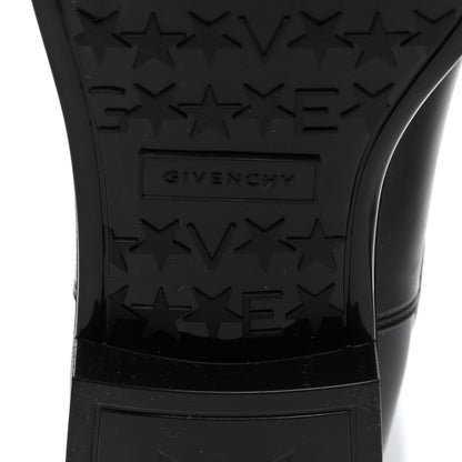 Givenchy Knit Rubber Storm Over The Knee Boots 39 Silver Gold 6 of 6