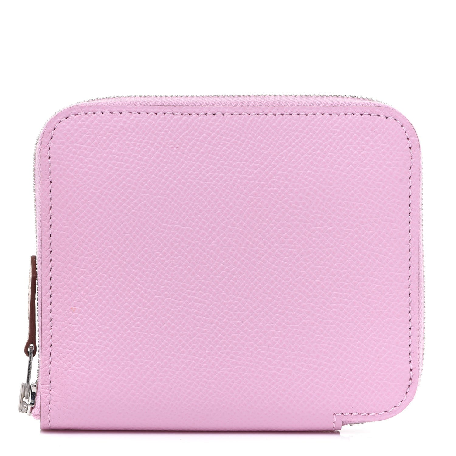 Hermes Epsom Silk'in Compact Wallet Mauve Sylvestre 1 of 8