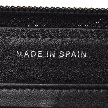 Chanel Caviar Quilted Boy Long Zip Around Wallet Black 9 of 10