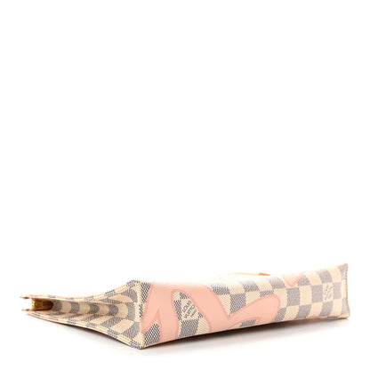 Louis Vuitton Damier Azur Tahitienne Toiletry Pouch 26 4 of 6