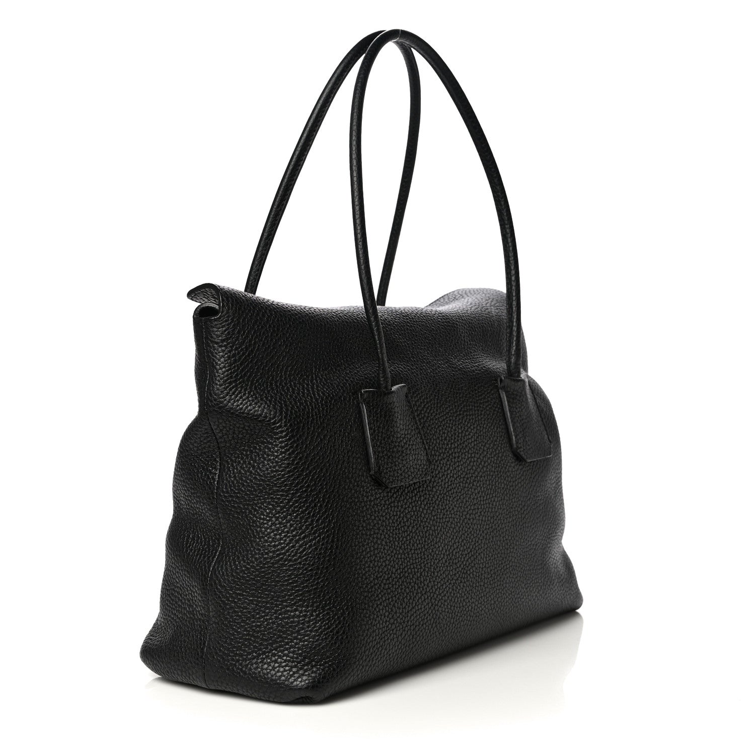 Burberry London Grainy Calfskin Medium Baynard Tote Black 3 of 14