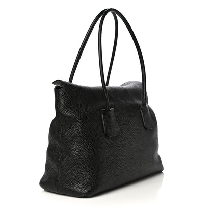 Burberry London Grainy Calfskin Medium Baynard Tote Black 3 of 14