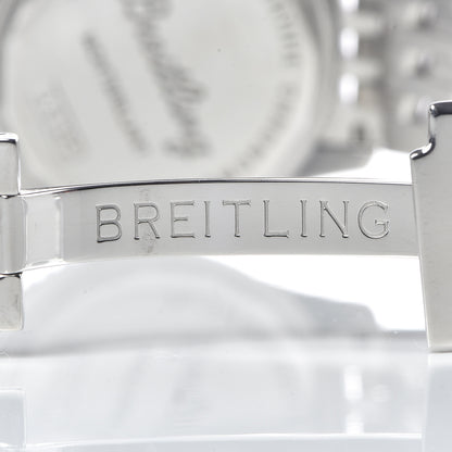 Breitling Stainless Steel 38mm Navitimer Montbrillant Chronograph Automatic Watch A41330 8 of 12